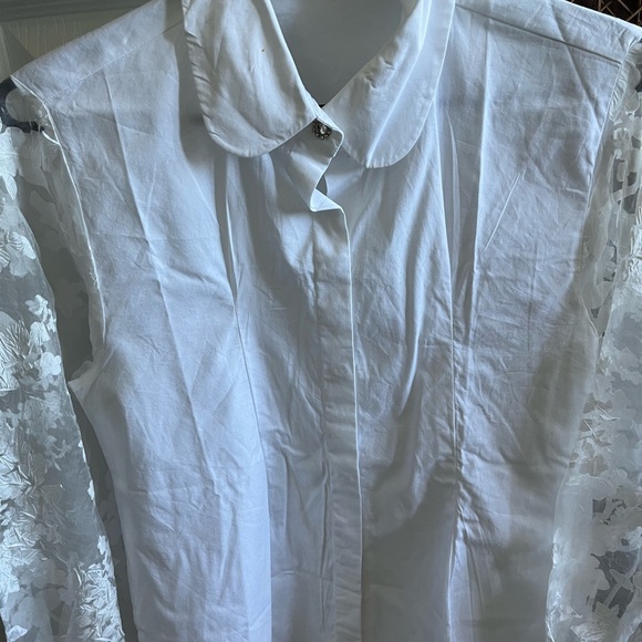 White ZARA office top - Picture 4 of 4